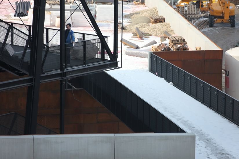 Baustelle Hörsaalzentrum Campus WU - D1TC