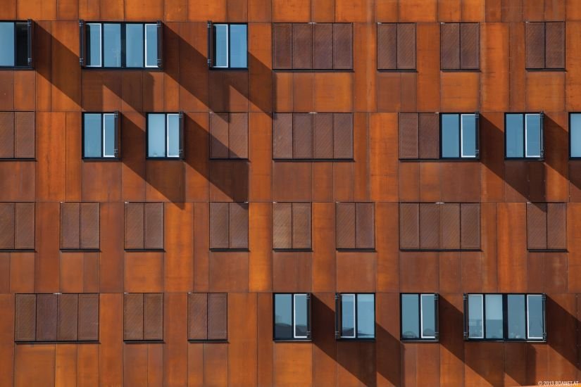 Fassade Hörsaalzentrum TC